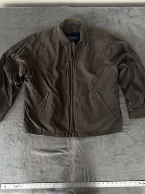 Vintage London Fog Limited Edition Harrington Golf Jacket Brown Men’s Large